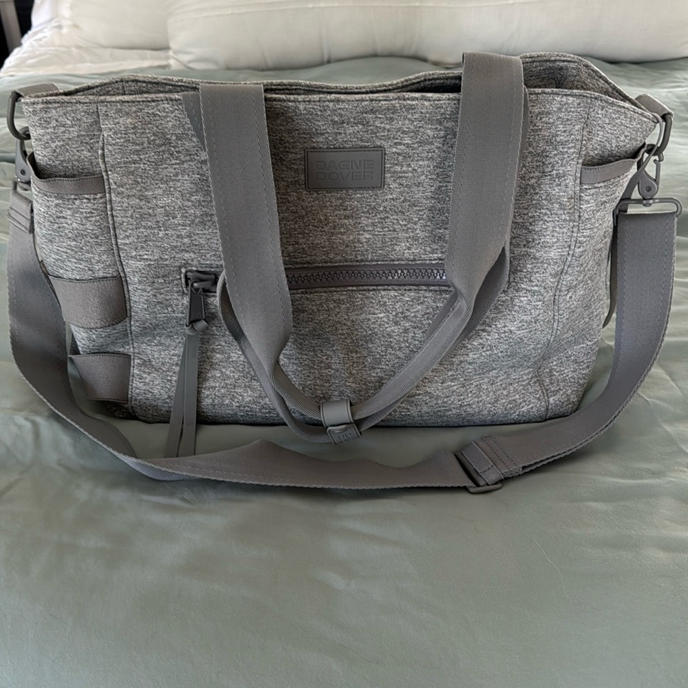 Dagne Dover Wade Heather Grey Large Diaper Bag